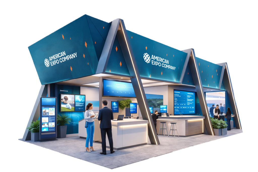10×10 Exhibit Booth
